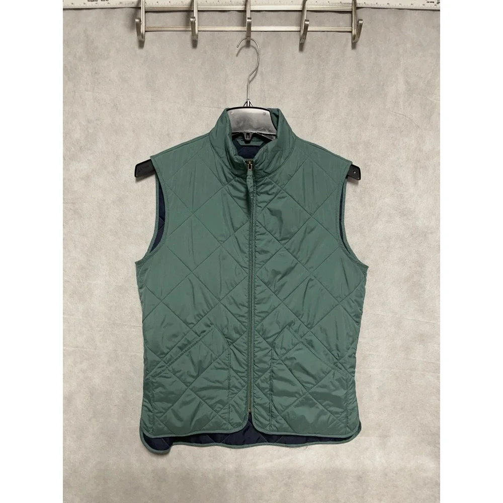 NWOT J Crew Vest Men S Authentic Outerwear Walker‎ Quilted Zip Sleeveless Jacket